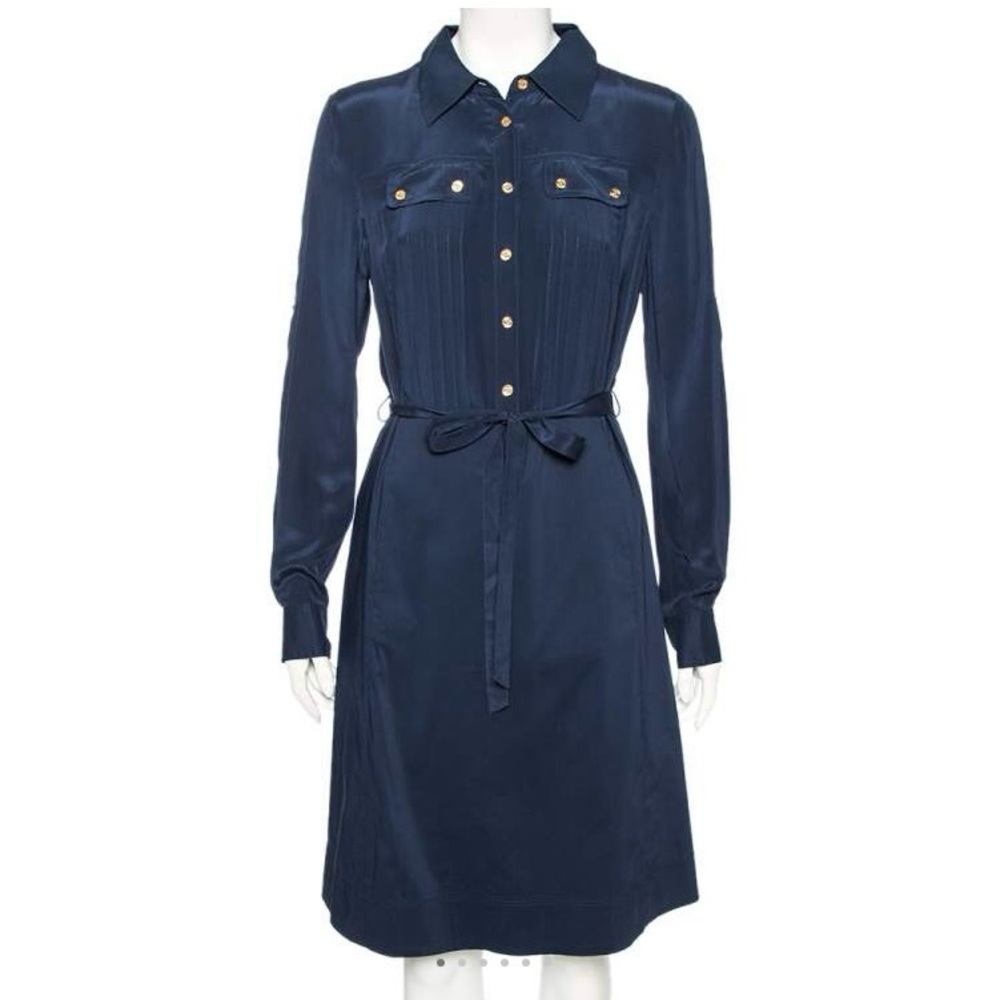 Tory Burch Emmanuel belted shirt dress